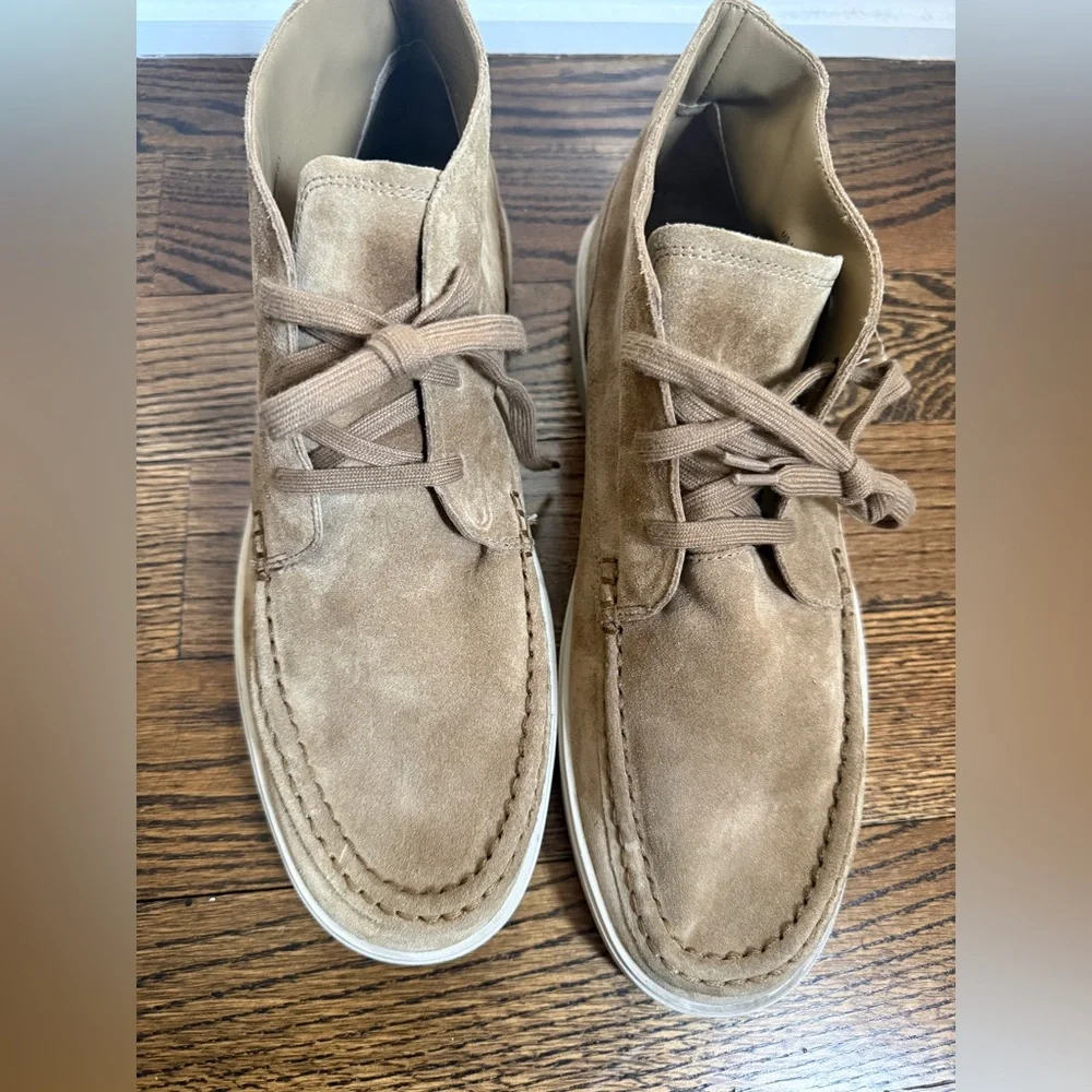 $285 Vince Men’s Tacoma Suede  Oxford Shoes 11.5